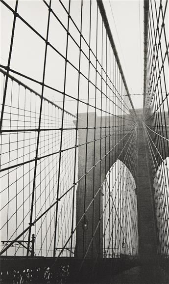 WALKER EVANS (1903-1975) The Brooklyn Bridge Portfolio. 1928-29; printed 1994.